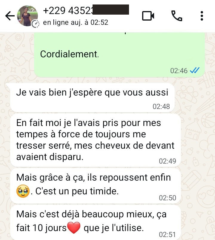 Huile pour Cheveux Cafféine C1