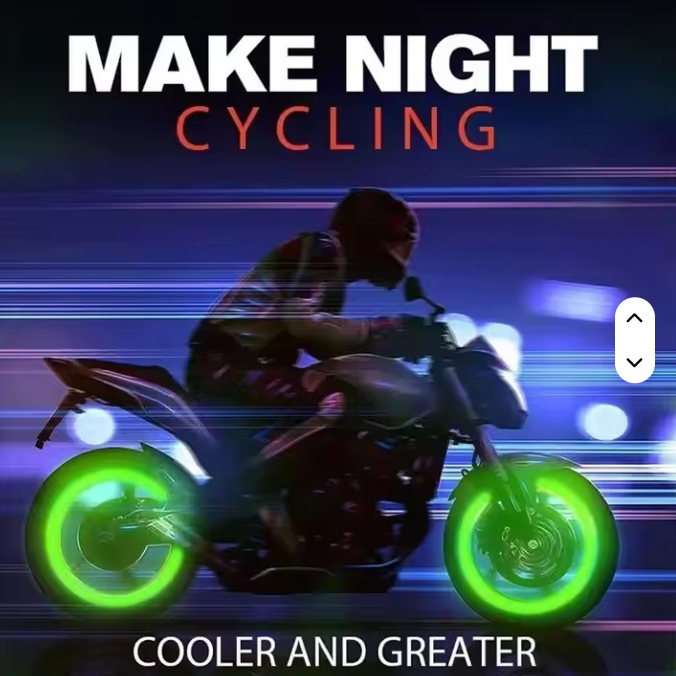 Pack de 4 Valves lumineuses de nuit