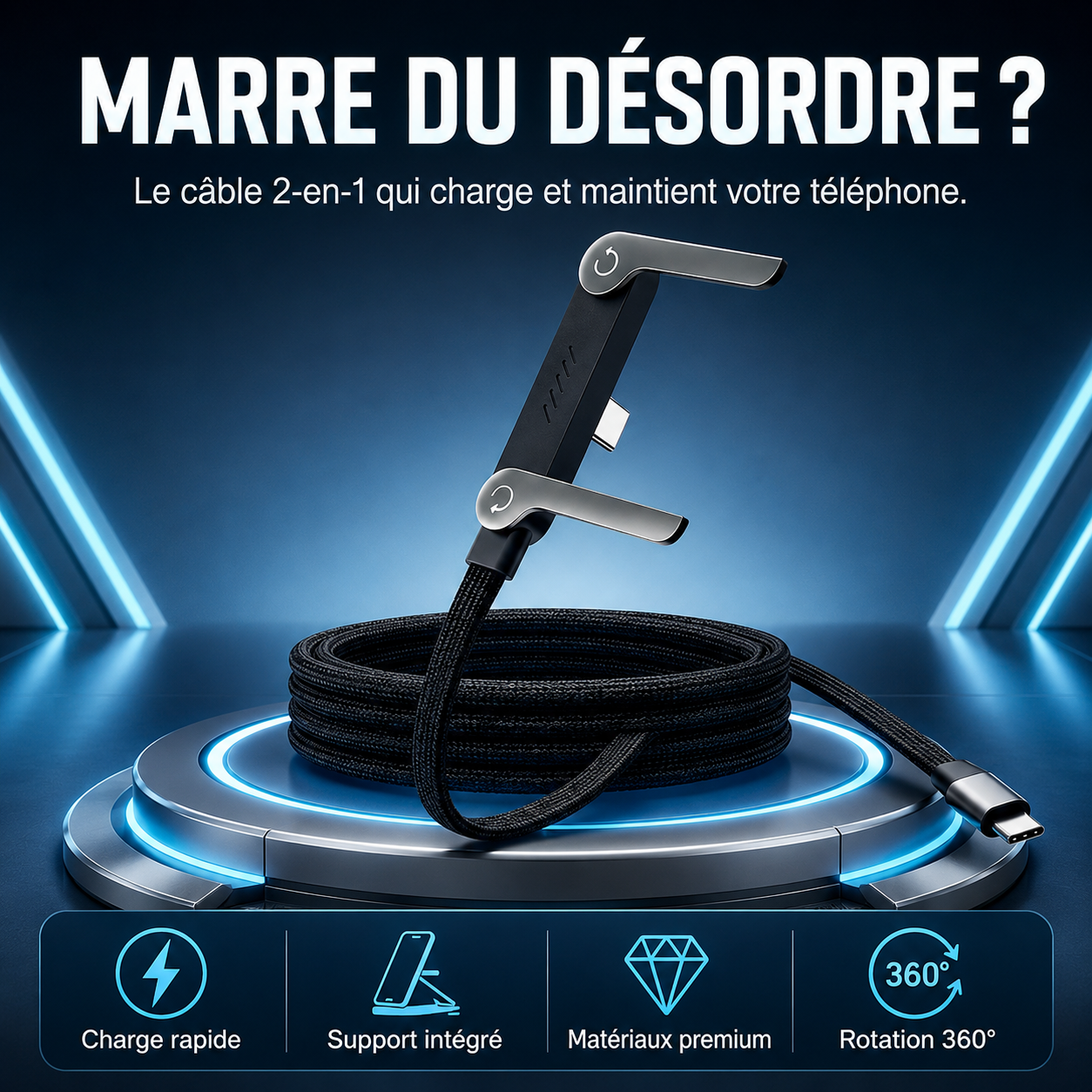 Chargeur Type C multi fonctions