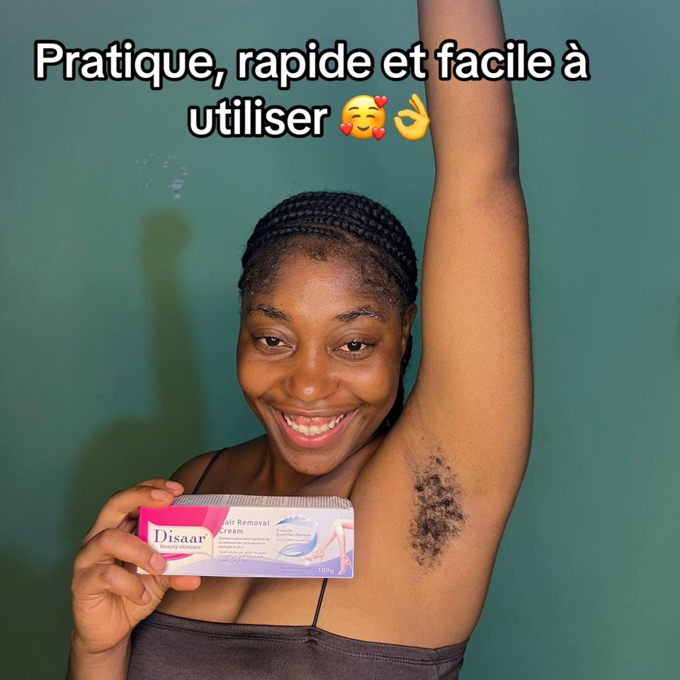 Pack de 3 Crèmes épilatoire Disaar à 9500f