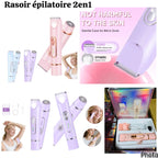 Rasoir électrique 2 en 1